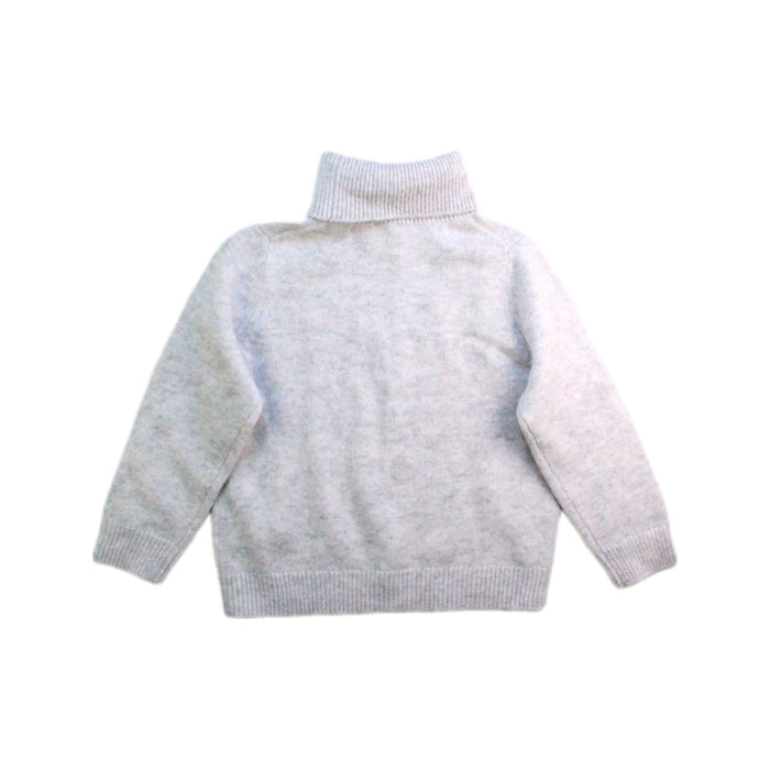 A Grey Knit Sweaters from COS in size 2T for neutral. (Back View)
