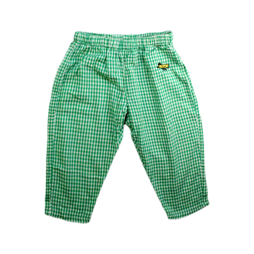 A Green Casual Pants from Bobo Choses in size 18-24M for neutral. (Front View)