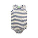 A White Sleeveless Bodysuits from FUB in size 3-6M for boy. (Front View)