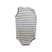 A White Sleeveless Bodysuits from FUB in size 3-6M for boy. (Back View)