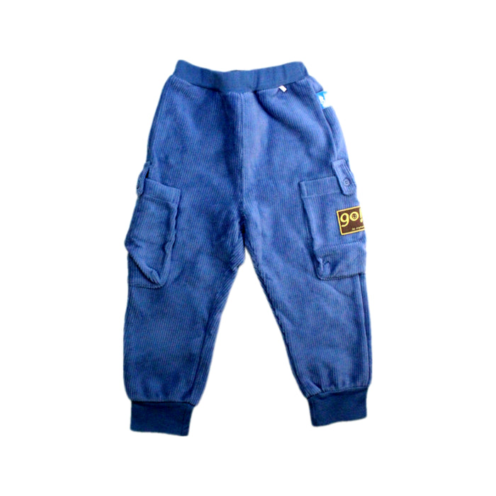 A Blue Casual Pants from Les Enphants in size 2T for boy. (Front View)