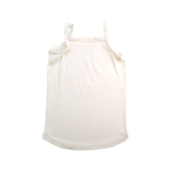 A White Sleeveless Tops from Gray Label in size 3T for girl. (Front View)