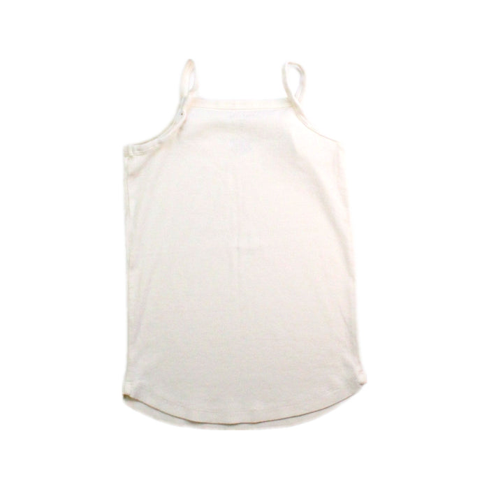 A White Sleeveless Tops from Gray Label in size 3T for girl. (Back View)