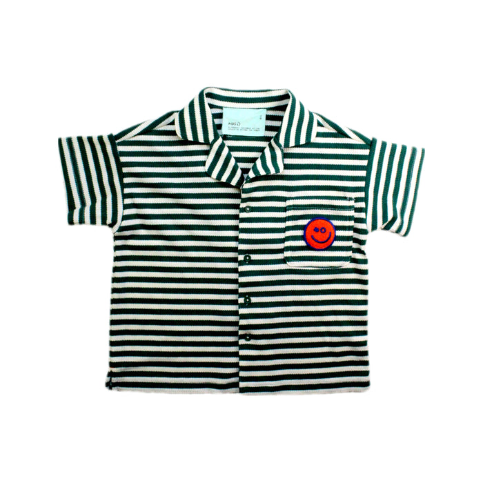 A Black Short Sleeve Shirts from Beyond The Vines in size 4T for boy. (Front View)
