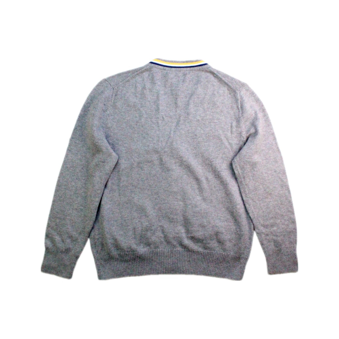 A Grey Cardigans from Polo Ralph Lauren in size 6T for boy. (Back View)