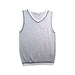 A Grey Sweater Vests from Petit Bateau in size 8Y for boy. (Front View)