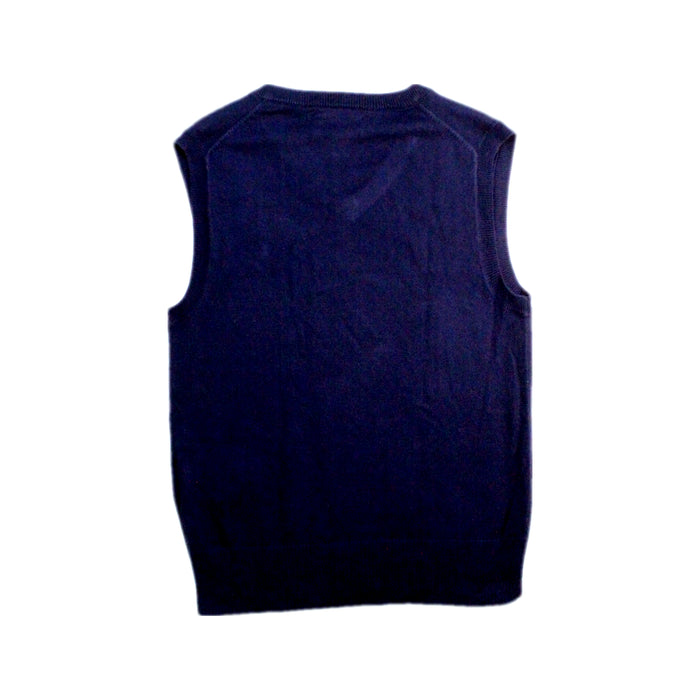 A Navy Sleeveless Tops from Polo Ralph Lauren in size 6T for boy. (Back View)