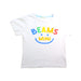 A White Short Sleeve T Shirts from BEAMS in size 2T for neutral. (Front View)