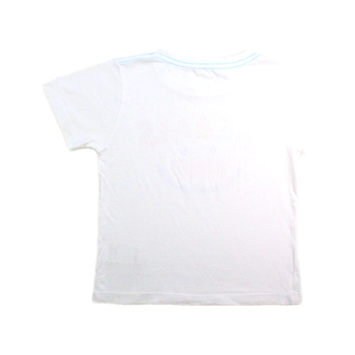 A White Short Sleeve T Shirts from BEAMS in size 2T for neutral. (Back View)