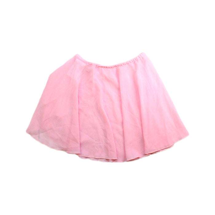 A Pink Tulle Skirts from Corps Dancewear in size 7Y for girl. (Back View)