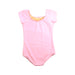 A Pink Leotards from Corps Dancewear in size 7Y for girl. (Back View)