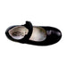 A Black Flats from Rossano in size 6T for girl. (Front View)