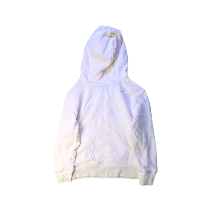 A White Hooded Sweatshirts from Polo Ralph Lauren in size 3T for neutral. (Back View)