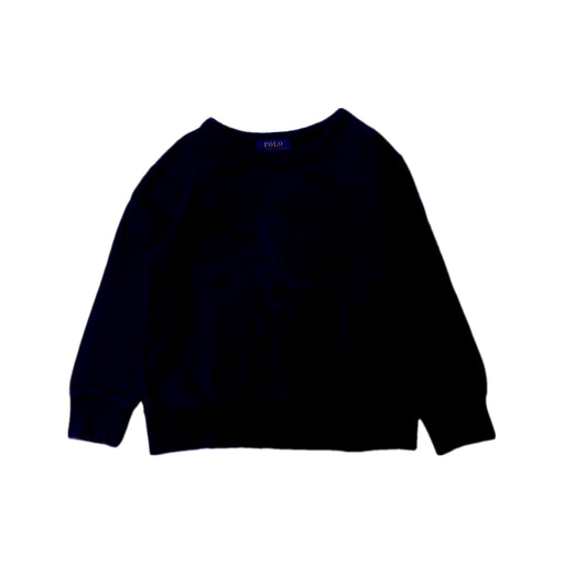 A Navy Crewneck Sweatshirts from Polo Ralph Lauren in size 3T for neutral. (Front View)