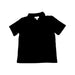 A Black Short Sleeve Polos from REISS in size 8Y for boy. (Front View)