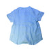 A Blue Short Sleeve Shirts from Nanos in size 8Y for boy. (Back View)