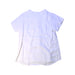 A White Short Sleeve Shirts from Nanos in size 8Y for boy. (Back View)