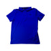 A Blue Short Sleeve Polos from Under Armour in size 10Y for boy. (Front View)