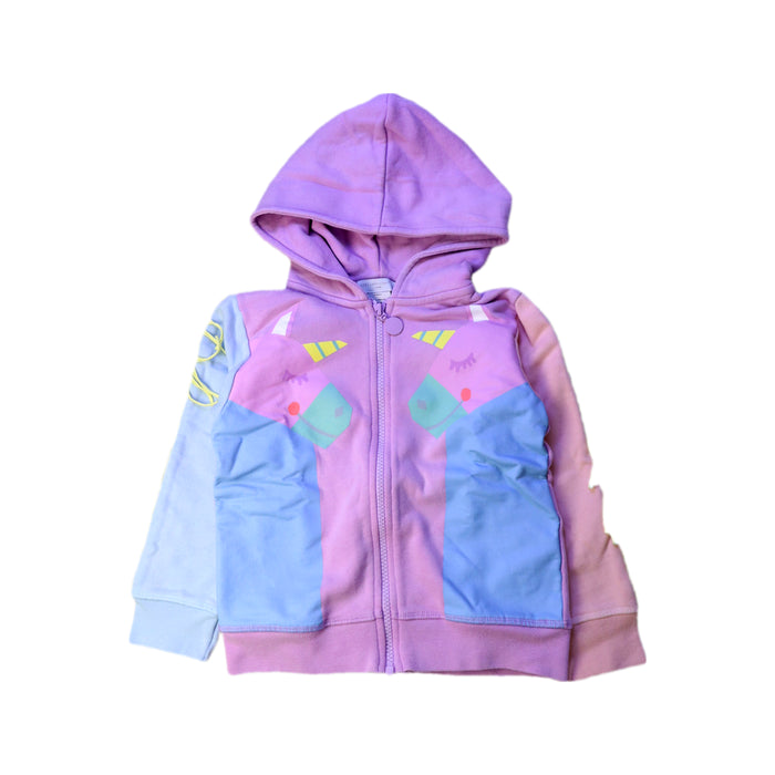 A Multicolour Zippered Sweatshirts from Stella McCartney in size 4T for girl. (Front View)