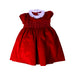 A Red Short Sleeve Dresses from Lily Rose in size 4T for girl. (Front View)