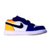 A Multicolour Sneakers from Air Jordan in size 3T for girl. (Front View)