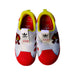 A Red Sneakers from Adidas in size 4T for boy. (Back View)