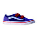 A Purple Sneakers from Vans in size 4T for boy. (Front View)