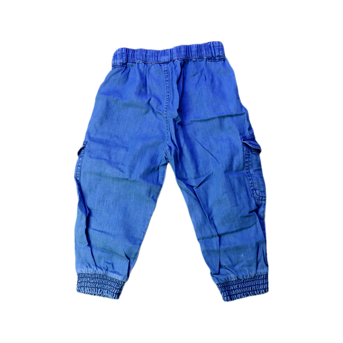 A Blue Casual Pants from Mayoral in size 2T for girl. (Back View)