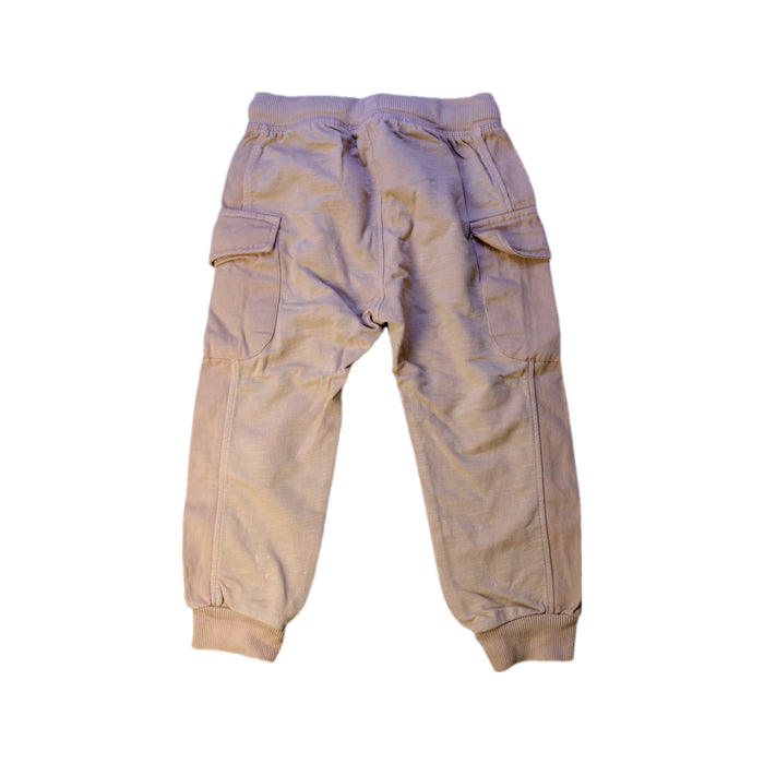 A Beige Casual Pants from Purebaby in size 18-24M for boy. (Back View)