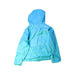 A Teal Rain Jackets from Columbia in size 6T for girl. (Back View)