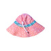A Pink Sun Hats from Cabana Life in size 7Y for girl. (Back View)