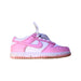 A Pink Sneakers from Nike in size 5T for girl. (Front View)