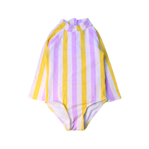 A Purple Rash Guards from Seed in size 3T for girl. (Front View)