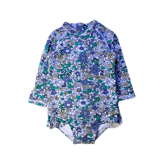 A Multicolour Rash Guards from Seed in size 18-24M for girl. (Front View)