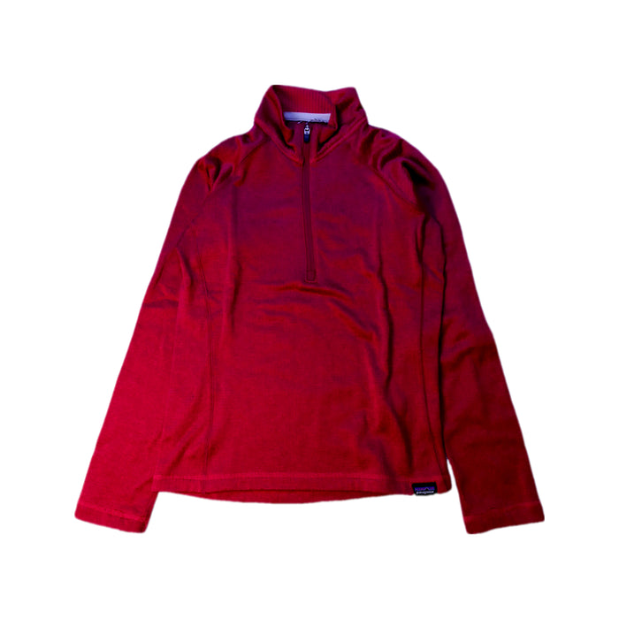 A Red Long Sleeve Tops from Patagonia in size 5T for girl. (Front View)