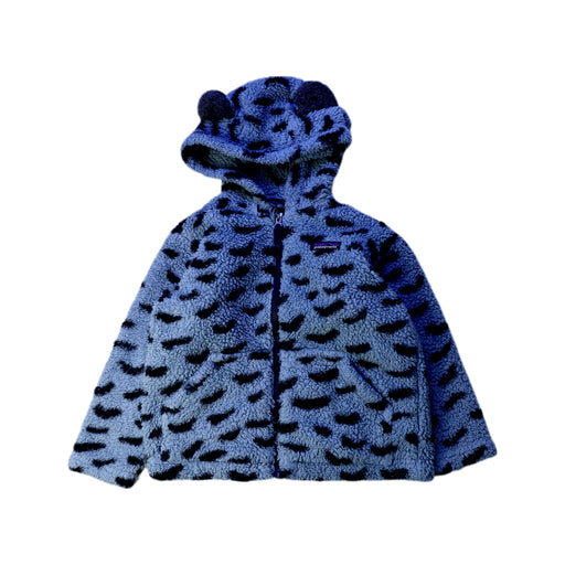 A Blue Puffer/Quilted Jackets from Patagonia in size 3T for boy. (Front View)