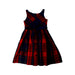 A Red Sleeveless Dresses from Polo Ralph Lauren in size 6T for girl. (Back View)