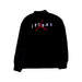 A Black Lightweight Jackets from Air Jordan in size 12Y for boy. (Back View)