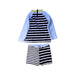 A Black Rash Guards from Seed in size 12-18M for boy. (Back View)