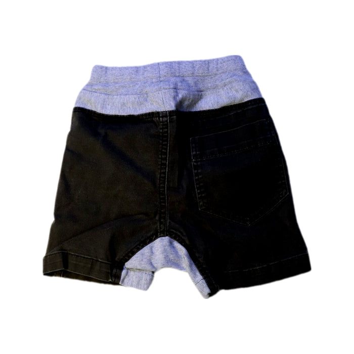 A Black Shorts from Bassike in size 2T for boy. (Back View)