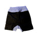 A Black Shorts from Bassike in size 2T for boy. (Back View)