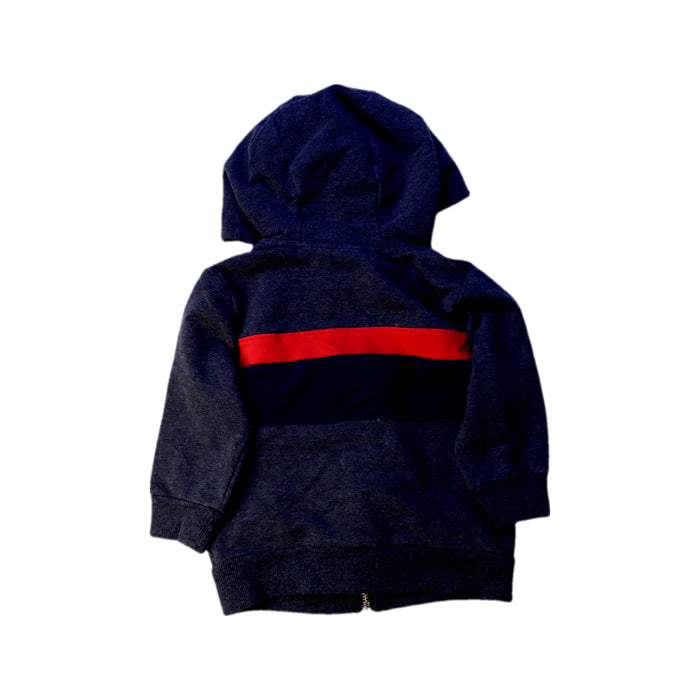 A Navy Zippered Sweatshirts from Tommy Bahama in size 12-18M for boy. (Back View)