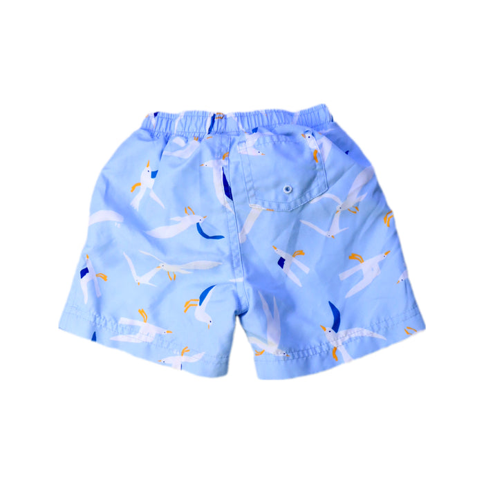 A Blue Swim Shorts from Petit Bateau in size 12-18M for boy. (Back View)