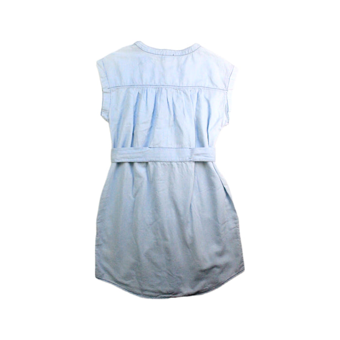 A Blue Sleeveless Dresses from Splendid in size 10Y for girl. (Back View)