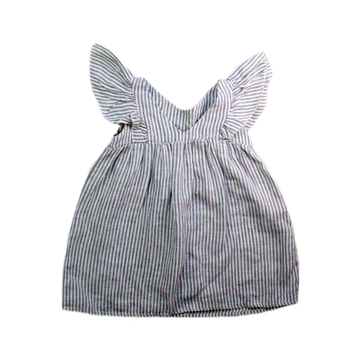A White Sleeveless Dresses from Dannie and Lilou in size 6-12M for girl. (Front View)