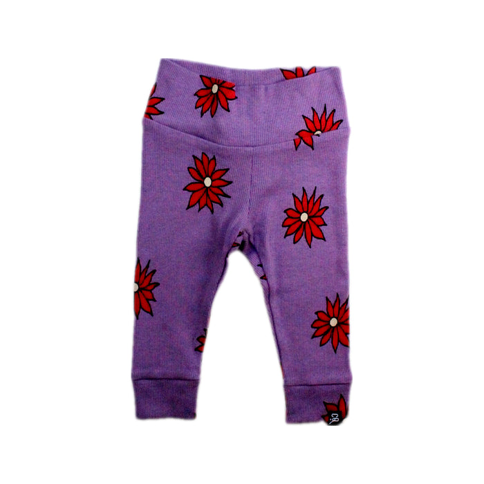 A Purple Leggings from CARLIJNQ in size 0-3M for girl. (Front View)