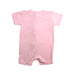 A Pink Short Sleeve Rompers from Minihaha in size 3-6M for girl. (Back View)