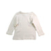 A Ivory Long Sleeve Tops from Seed in size 3-6M for neutral. (Back View)