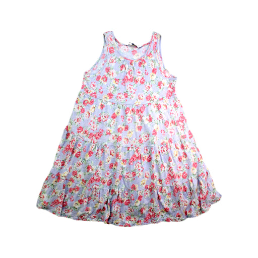 A Blue Sleeveless Dresses from Polo Ralph Lauren in size 6T for girl. (Front View)