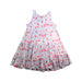 A Blue Sleeveless Dresses from Polo Ralph Lauren in size 6T for girl. (Back View)